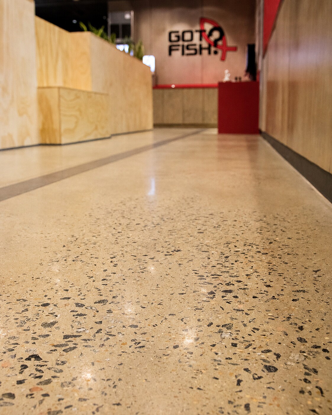 Restaurant Polished Floor — Polished concrete floor