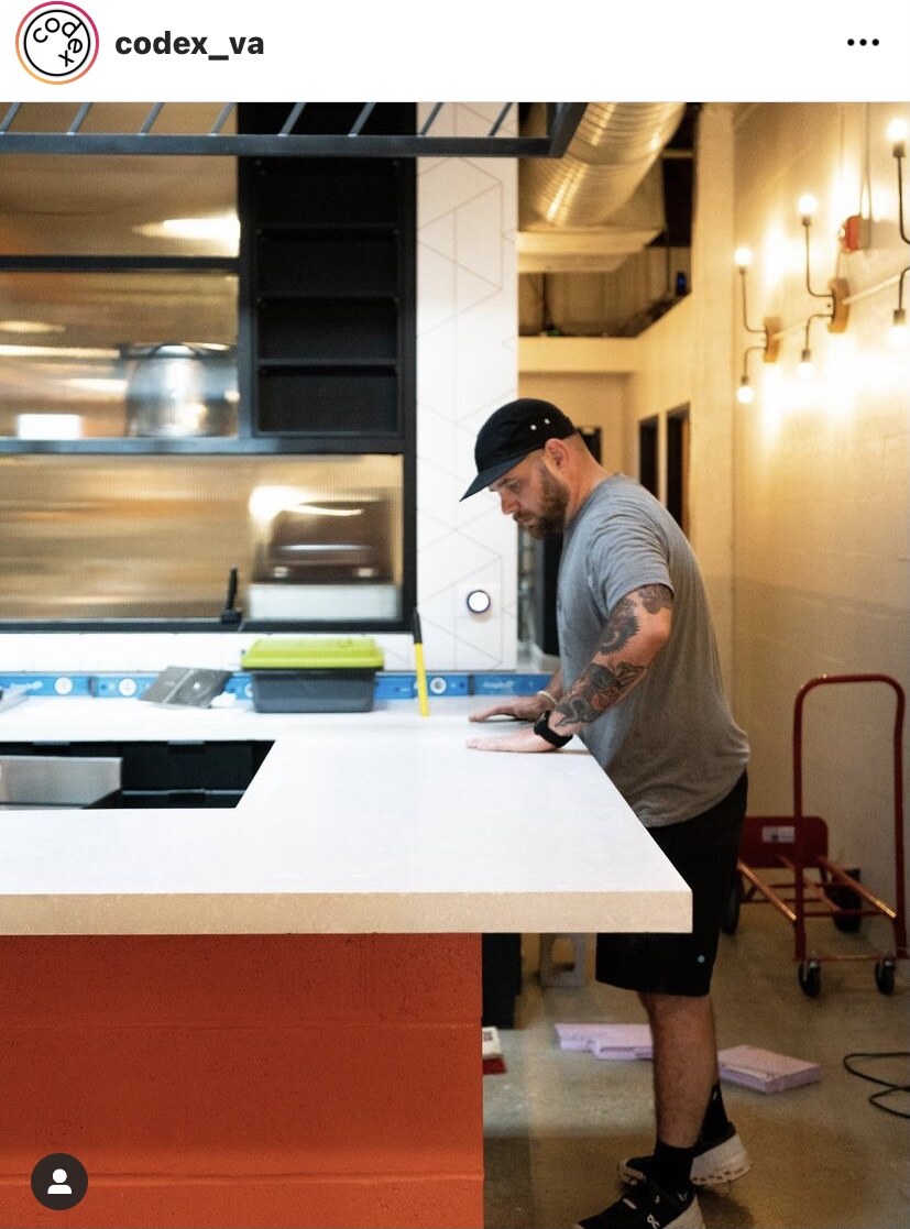 Commercial Bartop Fabrication — Commercial concrete bartop